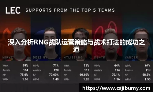 深入分析RNG战队运营策略与战术打法的成功之道