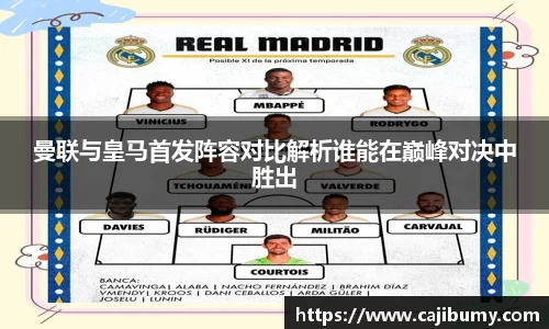 曼联与皇马首发阵容对比解析谁能在巅峰对决中胜出