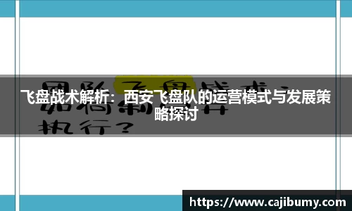飞盘战术解析：西安飞盘队的运营模式与发展策略探讨