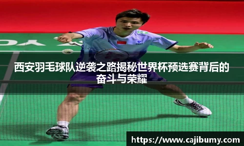 西安羽毛球队逆袭之路揭秘世界杯预选赛背后的奋斗与荣耀
